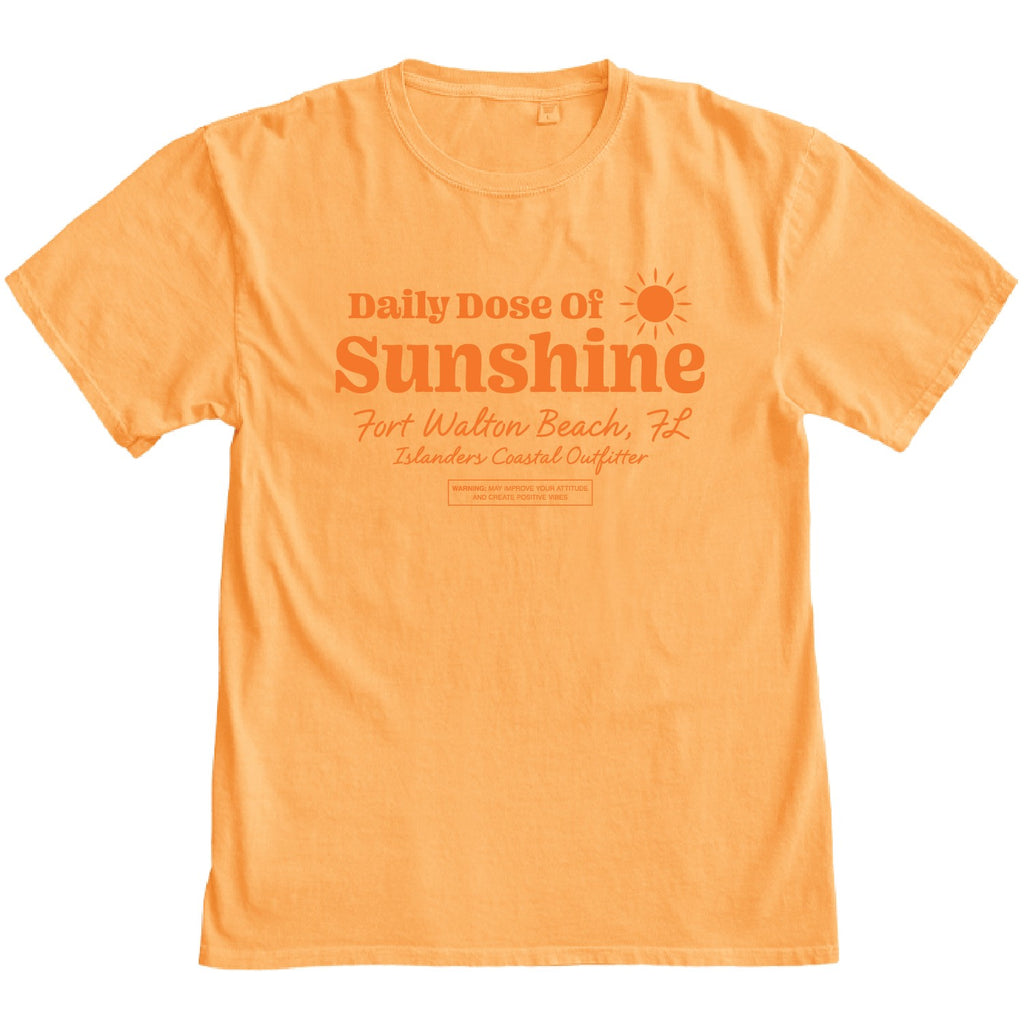 Islanders Daily Dose of Sunshine Tee Tangerine