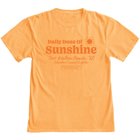 Islanders Daily Dose of Sunshine Tee Tangerine