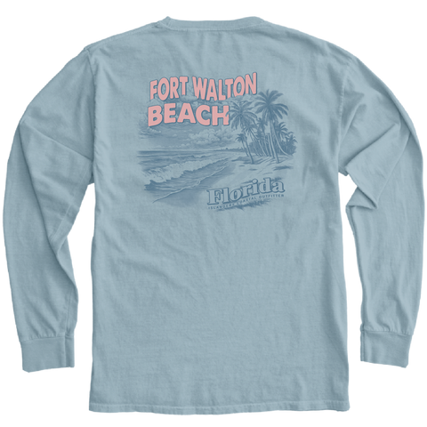 Islanders Best of Times Beach Palm Long Sleeve COMING SOON