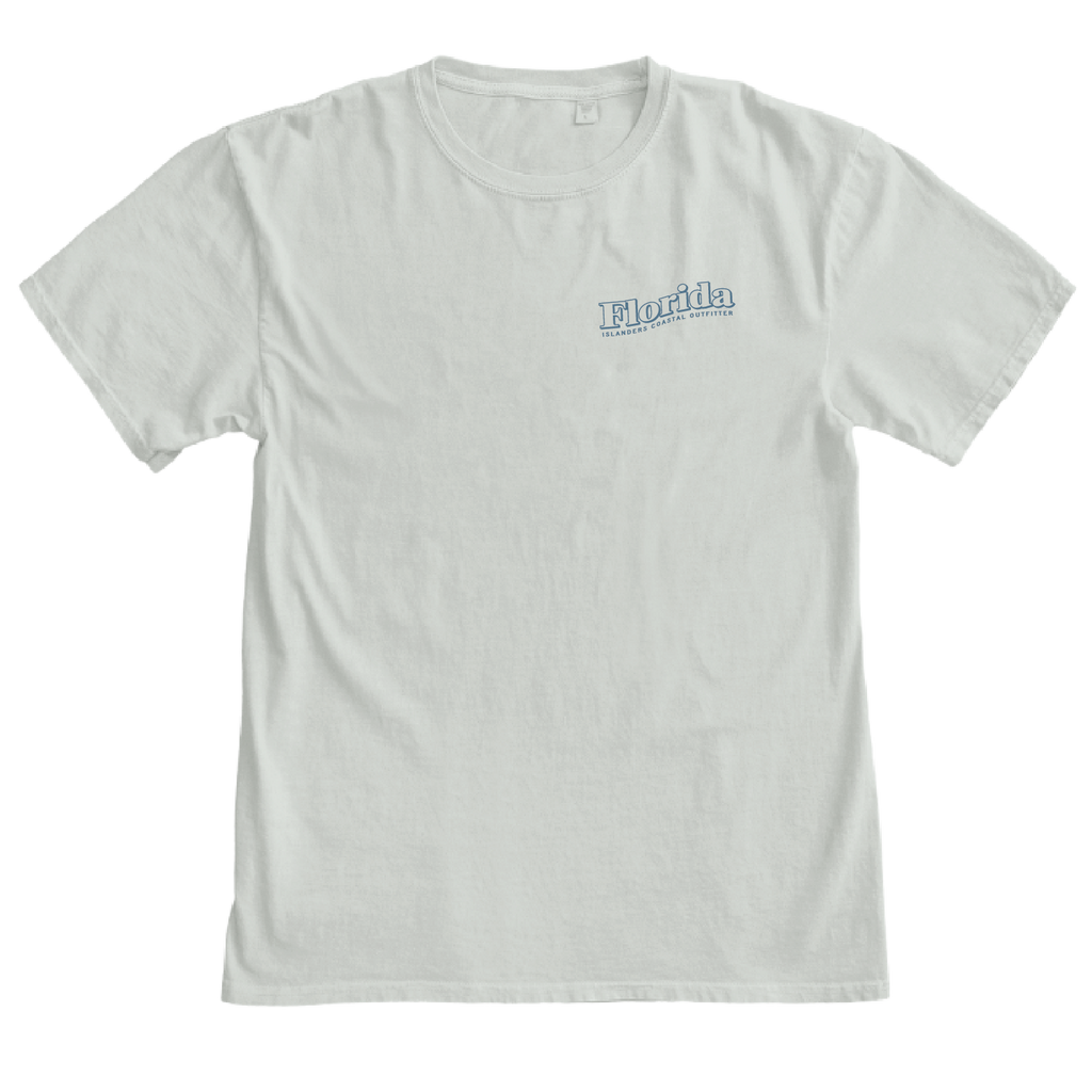 Islanders Best of Times Beach Palm Tee Cement -COMING SOON
