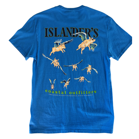 Islanders Retro Flying Pigs Tee