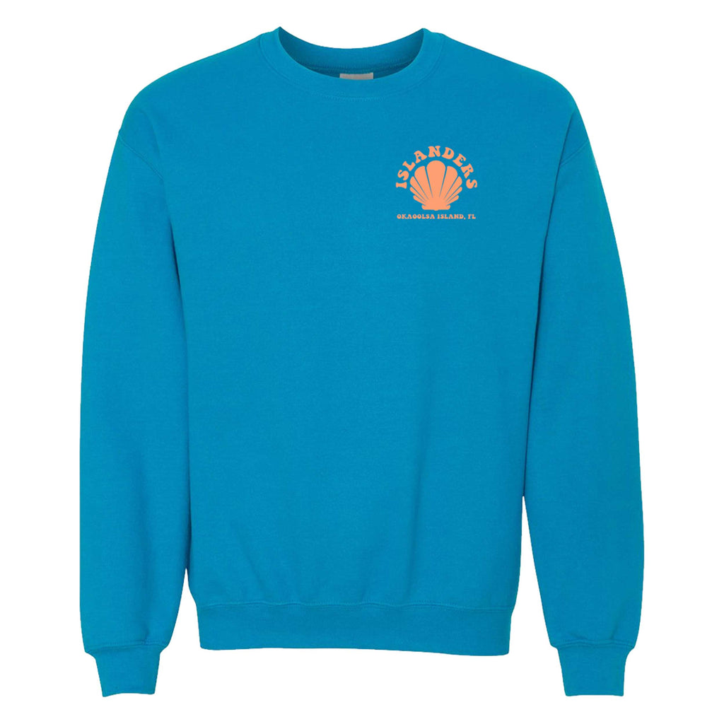 Islanders Life is Good Crew Sweatshirt - Sapphire
