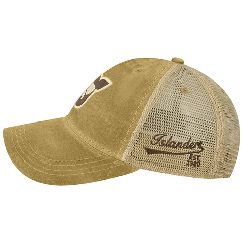 Islanders Pig Face Wax Trucker Hat