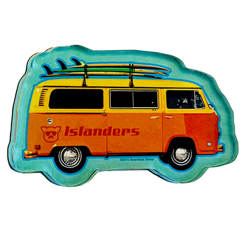 Islanders Side Bus Surf Magnet