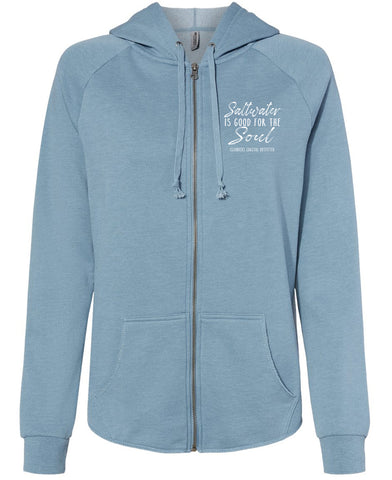 Islanders Saltwater is Good for the Soul Zip Hoodie