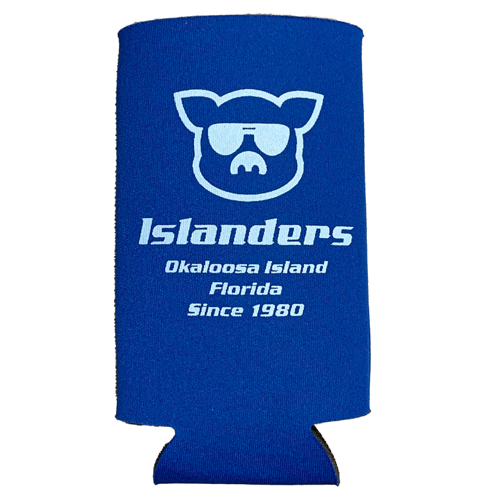 Slim Can Drink Koozies Royal Blue