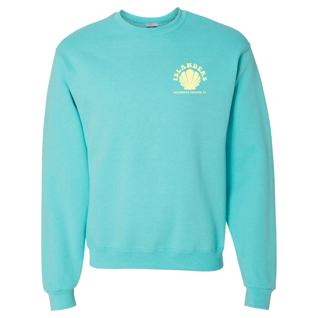 Islanders Life is Good Crew Sweatshirt - Peppermint