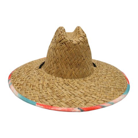 Islanders Helix Red Straw Hat
