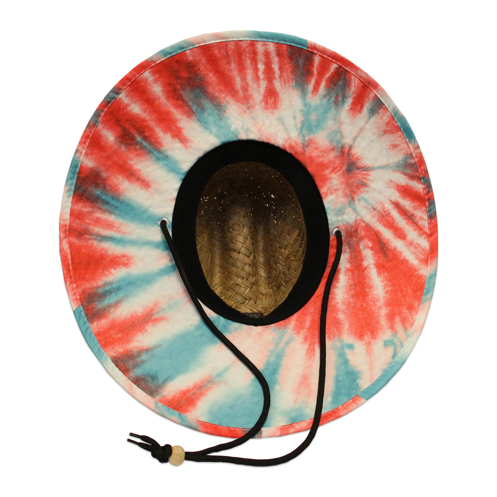 Islanders Helix Red Straw Hat
