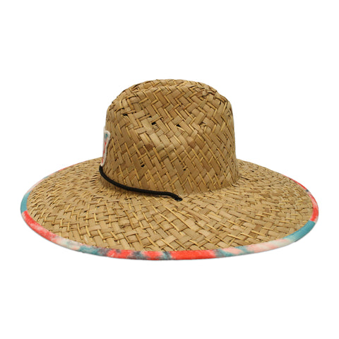 Islanders Helix Red Straw Hat