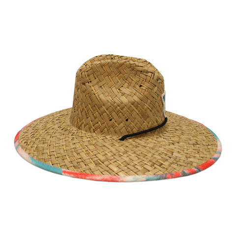 Islanders Helix Red Straw Hat
