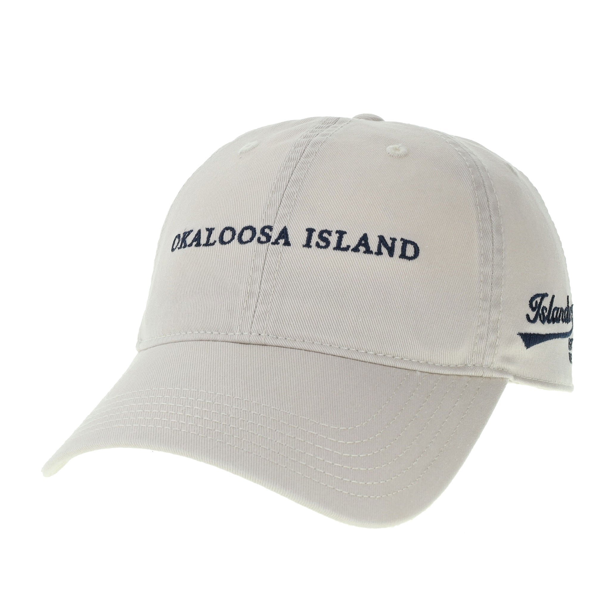 Islanders Simple Okaloosa Island EZA Relaxed Twill Hat -Stone